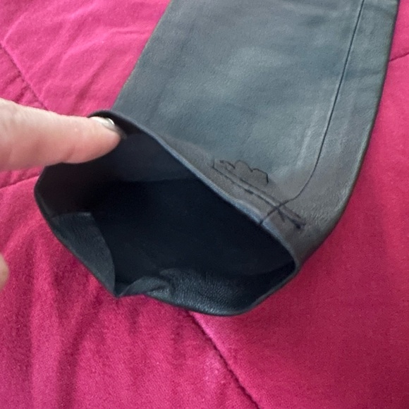 AllSaints real leather Cora leggings US6 - Picture 2 of 5